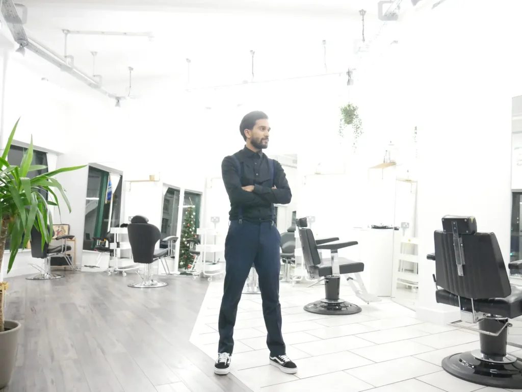 Vin, founder at Leicester Barbering Academy, Leicester